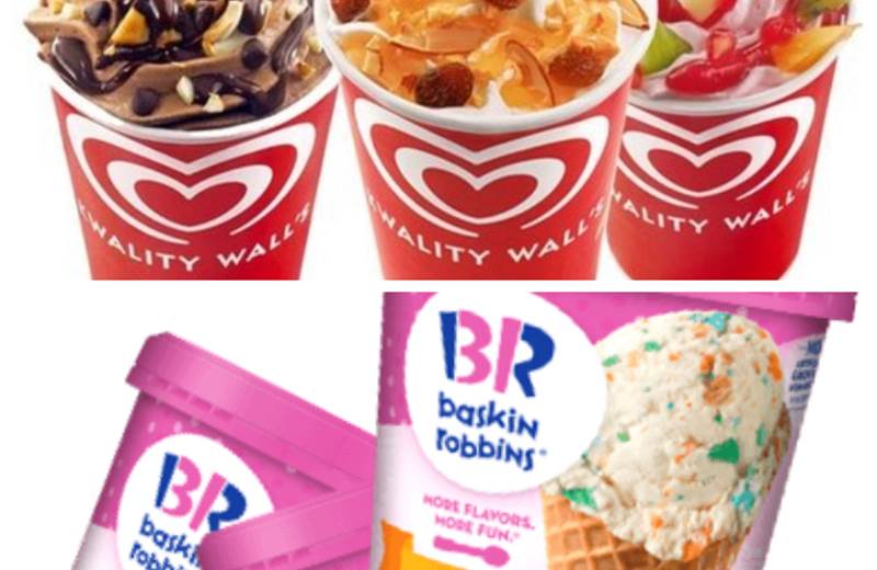 Battle of the Brands: Baskin Robbins vs Kwality Walls